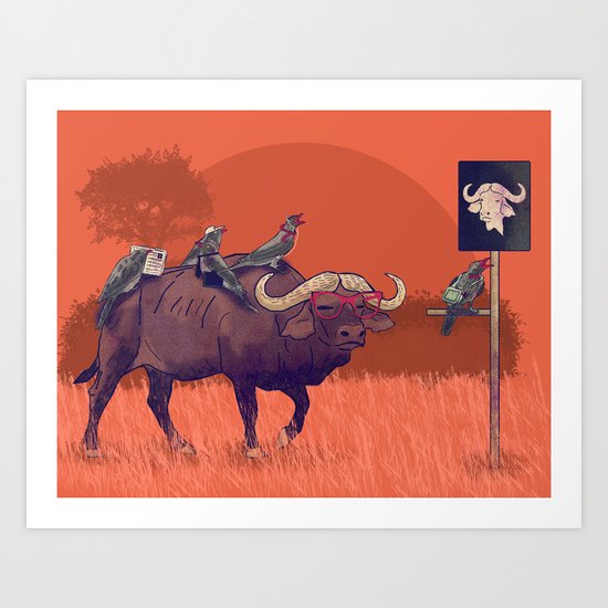 I'll take the buffalo Art Print