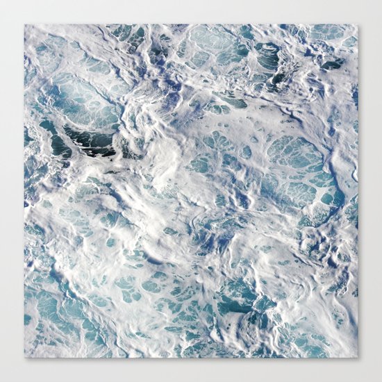 Seafoam Pacific Canvas Print