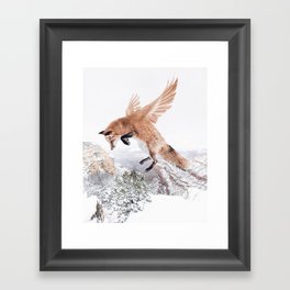 Flying Fox Framed Art Print