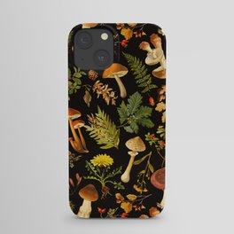 Vintage & Shabby Chic - Autumn Harvest Black iPhone Case