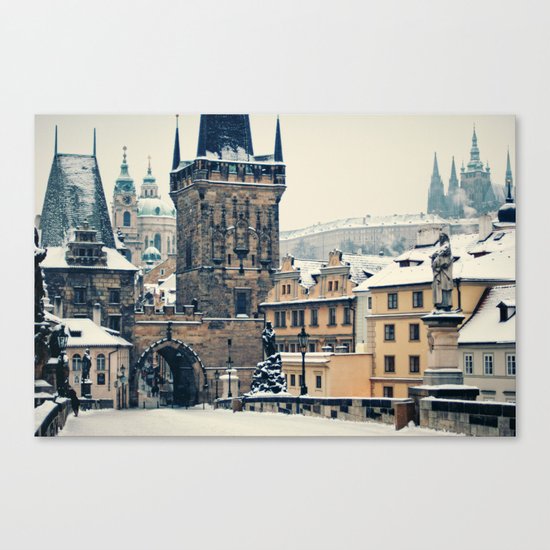 Karlův Most , Prague Canvas Print