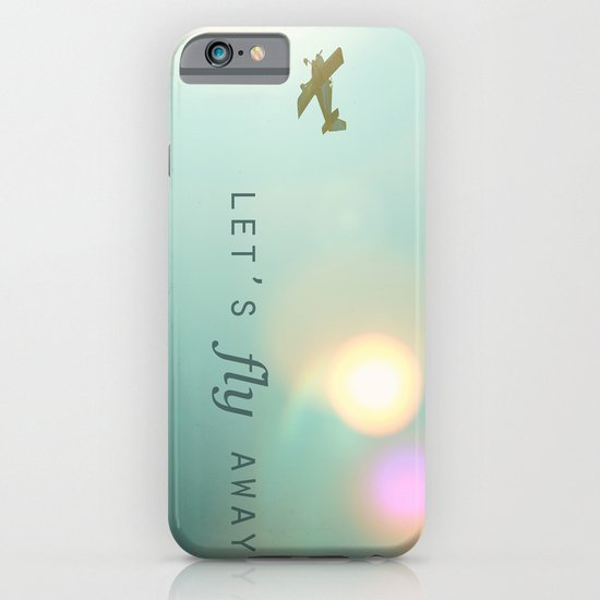 Let's Fly Away iPhone & iPod Case