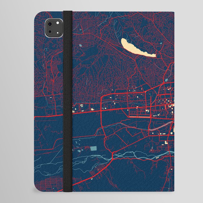 Ulaanbaatar City Map of Mongolia - Hope iPad Folio Case