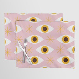 Abstraction_EYES_VISION_MAGIC_LOVE_POP_ART_PATTERN_1221A Placemat