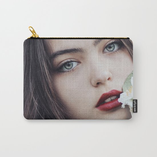 Green eyes Carry-All Pouch