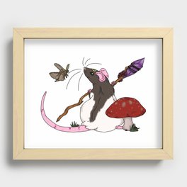 The Rat Witch Recessed Framed Print
