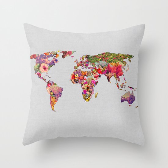 It's Your World Throw Pillow