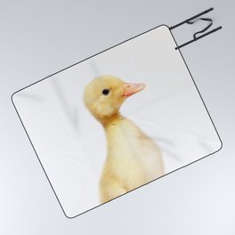 Duckling, Farm Animals, Art for Kids, Baby Animals Art Print By Synplus Picnic Blanket