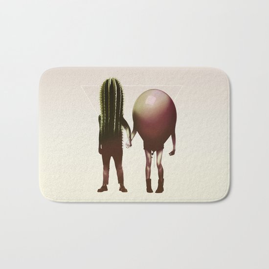 Couple Bath Mat