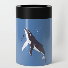 Humpback Whale and Human Can Cooler