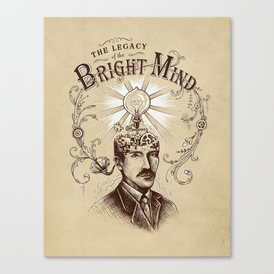 The Legacy of the Bright Mind Canvas Print