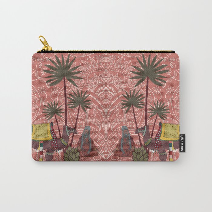 INDIA VIBES CAMEL Carry-All Pouch