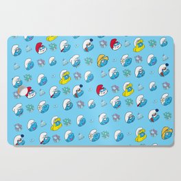 Smurfs Pattern Cutting Board