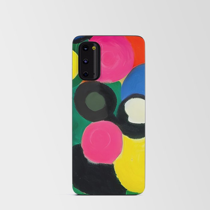 Abstract Pop Art Android Card Case