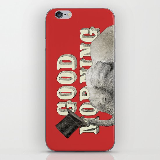 Good Morning iPhone & iPod Skin