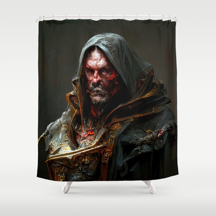 The Corrupt Wizard Shower Curtain