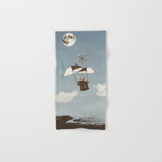 Over the Amazon to the Moon Hand & Bath Towel
