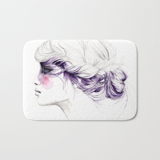 Purple Bath Mat