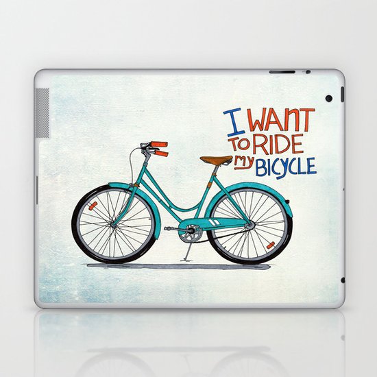 Bicycle Laptop & iPad Skin