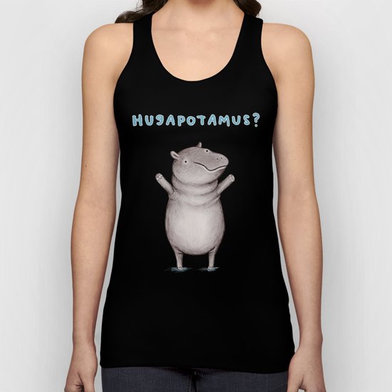 Hugapotamus? Unisex Tank Top