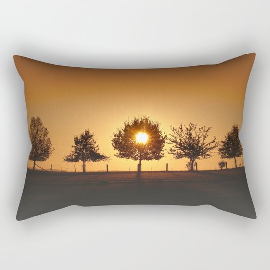 Beautiful Nature Panorama Rectangular Pillow
