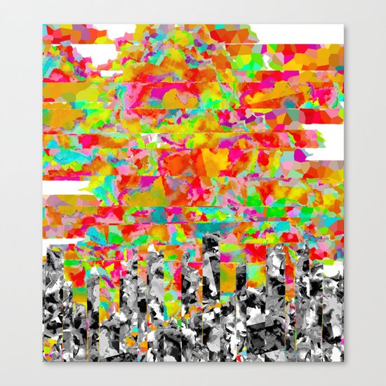Metropolis Atmosphere Canvas Print