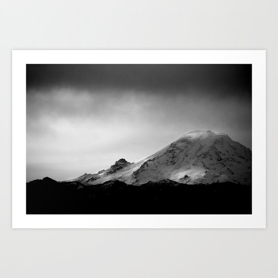 Mt. Rainier Art Print