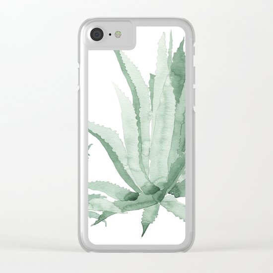 Agave Clear iPhone Case