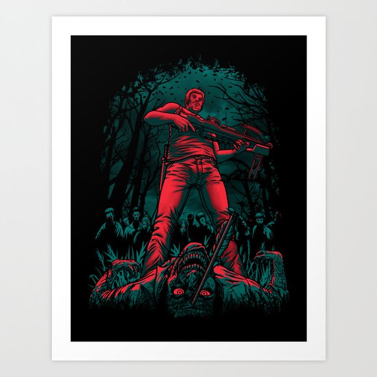 Hunter Art Print