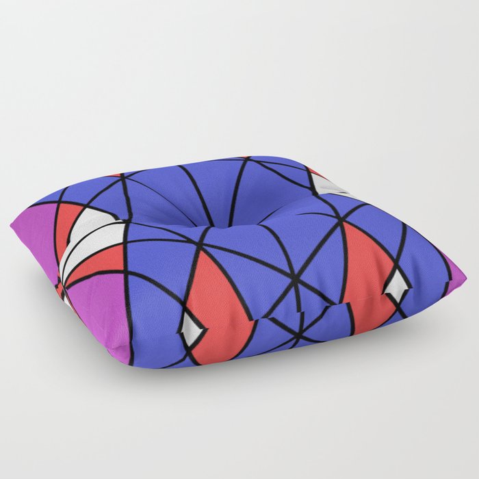 Shapes and angles Floor Pillow