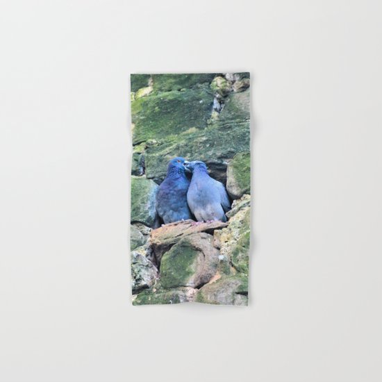 Italian Love Doves Hand & Bath Towel