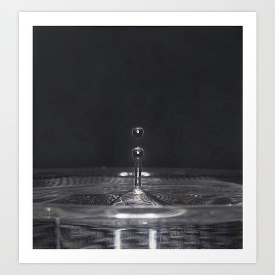 Water Drop's Art Print