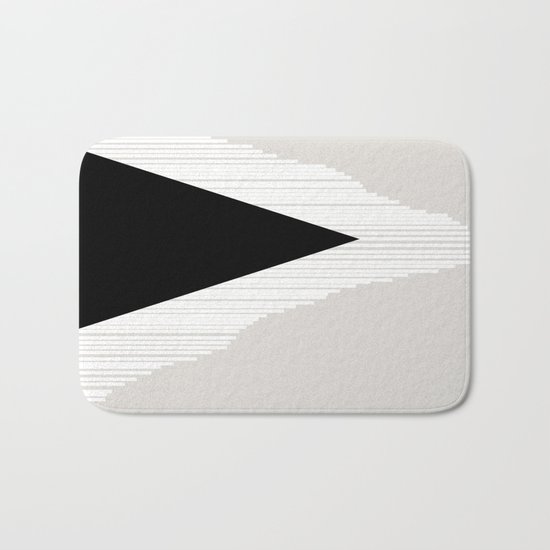 Abstract Mountain Bath Mat