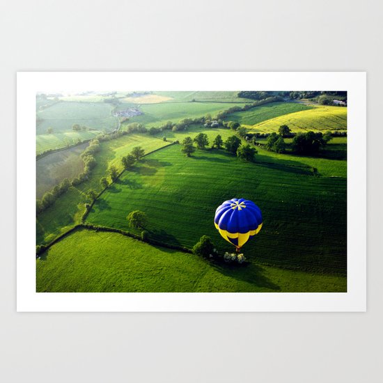 Above The Shires Art Print