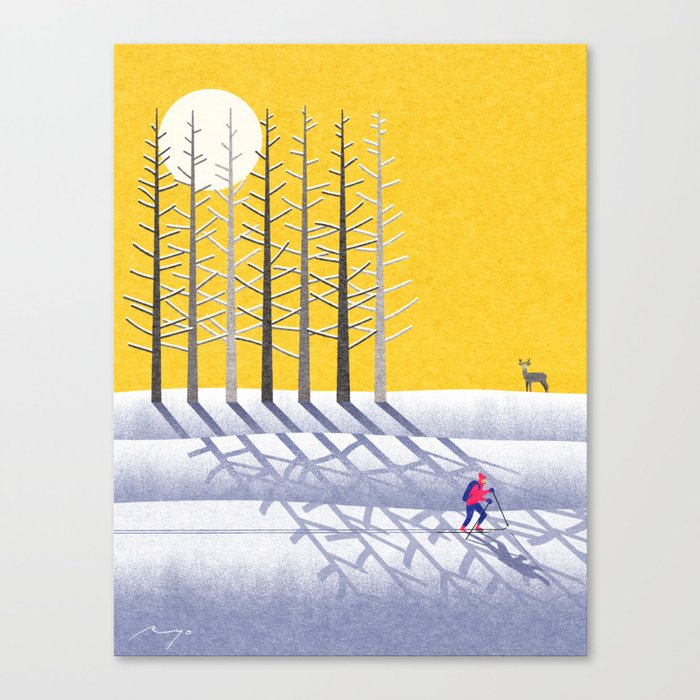 Ski Holidays (2015) Canvas Print