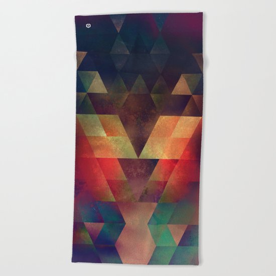 strype splyt Beach Towel