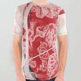 daydream red rosa mix All Over Graphic Tee