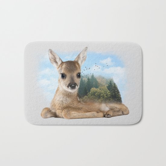 Baby Roe Deer Bath Mat