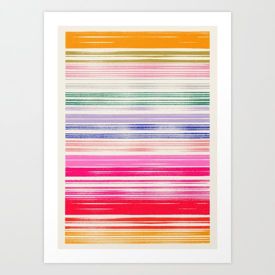 Waves 1 Art Print
