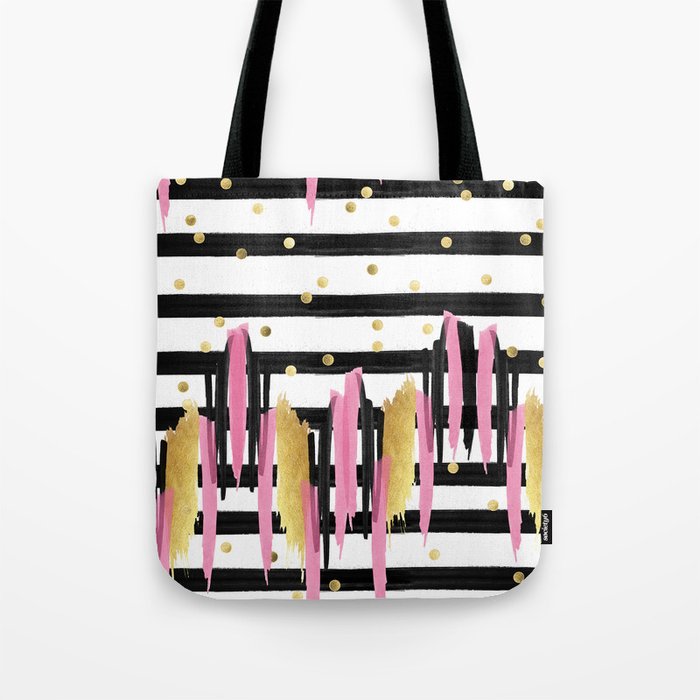Beautiful Girl Boss Seamless Design Patterns Tote Bag