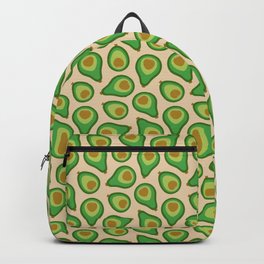 PLUMP RETRO AVOCADOS in 70S COLOURS Backpack