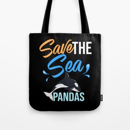 Killer Whale Orca Save The Arctic Ocean Tote Bag