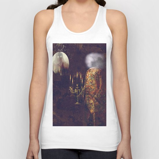 ghosts of the Louvre Unisex Tank Top