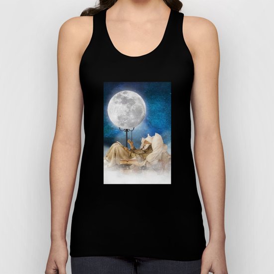 Good Night Moon Unisex Tank Top