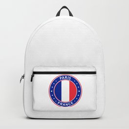 Paris France Backpack