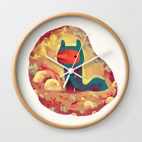 le frisé Wall Clock