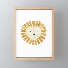 Lion Nursery Framed Mini Art Print