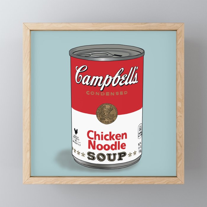 Chicken Soup Framed Mini Art Print
