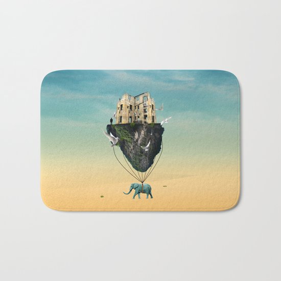 the elephant Bath Mat