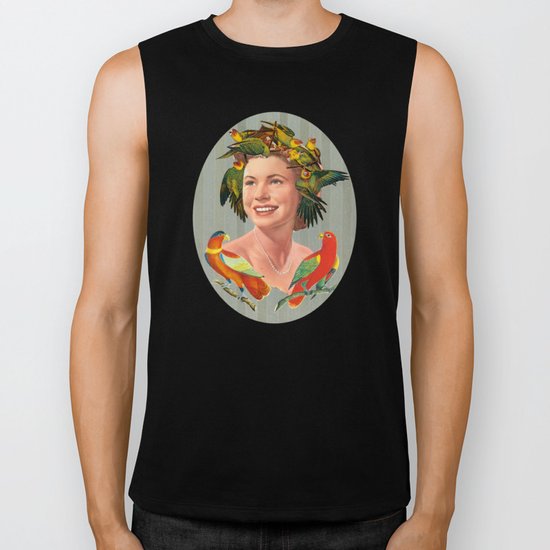 Bird's Nest Hair Biker Tank